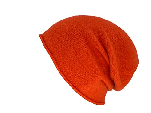 Kopka Wintermütze Strickmütze für Damen/Herren aus 100% Merinowolle (rot/Henna) von Kopka Accessories