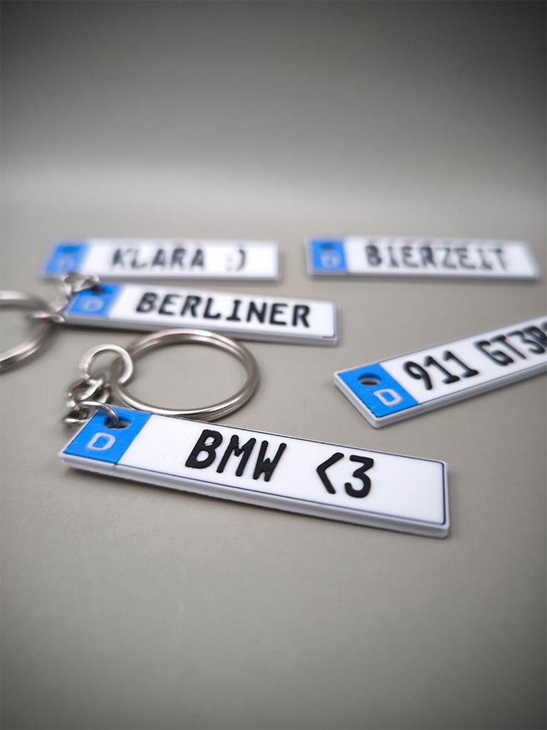 Personalisierter Deutscher Kennzeichen-Schlüsselanhänger - Individueller Autokennzeichen-Schlüsselring Kostenloser Versand Personalisierter Deutscher Kennzeichen-Schlüsselanhänger - Individueller Autokennzeichen-Schlüsselring Kostenloser Versand von KopunDesign