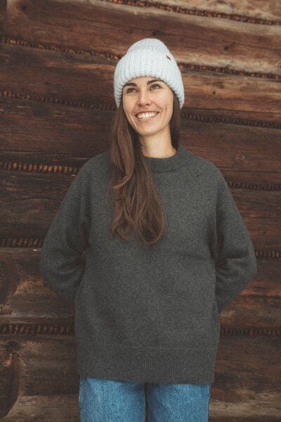 Kopyto BARIBAL - Damen Oversize Boxy Stickpullover aus Merino-wolle RWS- zertifiziert von Kopyto