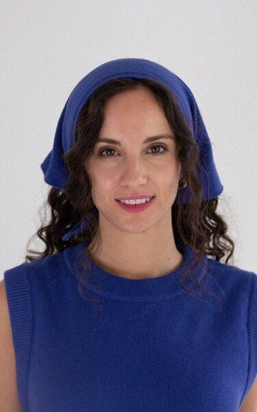 Kopyto BIRUANG Bandana Halstuch 100% Merinowolle RWS-Zertifiziert Ökologisch Unifarben von Kopyto