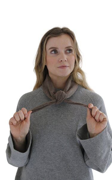 Kopyto BIRUANG Bandana Halstuch 100% Merinowolle RWS-Zertifiziert Ökologisch Unifarben von Kopyto