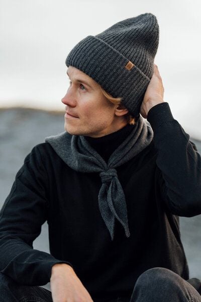 Kopyto BIRUANG Bandana Halstuch 100% Merinowolle RWS-Zertifiziert Ökologisch Unifarben von Kopyto