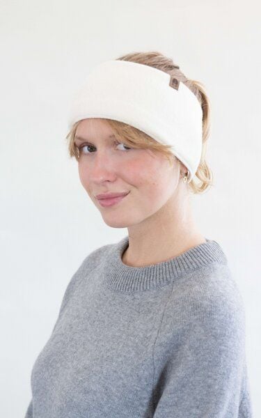 Kopyto COYOTE - Plüsch Stirnband aus 100% Merinowolle RWS-zertifiziert Eco von Kopyto