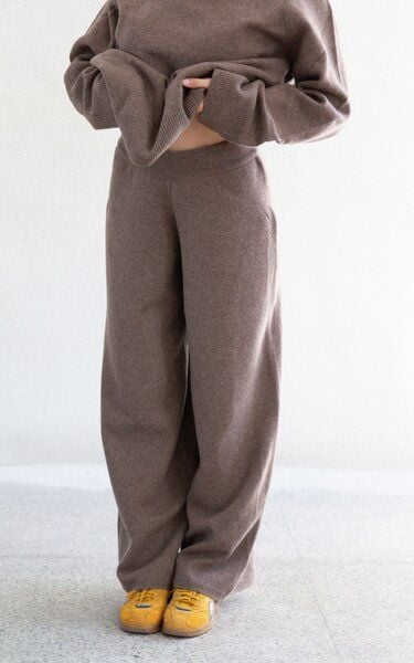 Kopyto EMU – Damen Wollhose, Bequeme Stoffhosen aus 100 % Merinowolle RWS von Kopyto