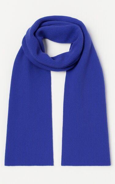 Kopyto KARIBU– Plüschiger Merinoschal im Rippenstrick aus 100 % RWS-Merinowolle von Kopyto