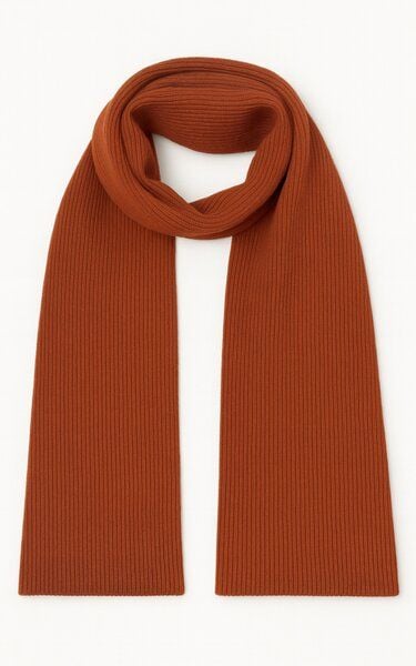 Kopyto KARIBU– Plüschiger Merinoschal im Rippenstrick aus 100 % RWS-Merinowolle von Kopyto