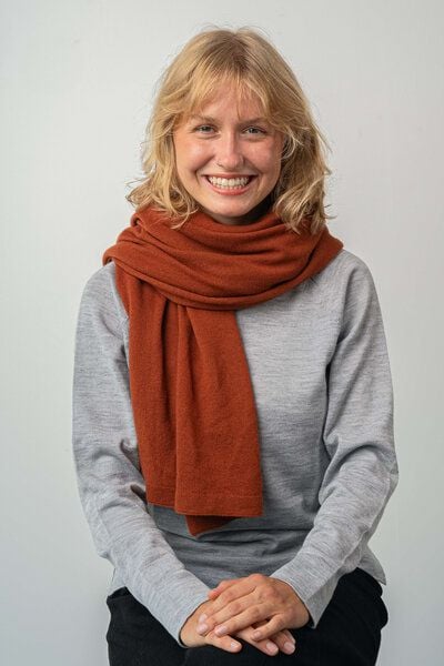 Kopyto MANUL - Großer Schal aus 100% Merinowolle RWS- zertifiziert Eco Feinstrick Plüsch von Kopyto