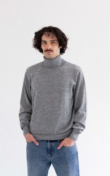 Kopyto OCELOT - Herrenrollkragenpullover aus 100% Merinowolle Strickpullover von Kopyto