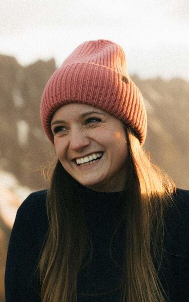 Kopyto PANDA - Große Flauschige Mütze aus 100% Merinowolle RWS-zertifiziert von Kopyto