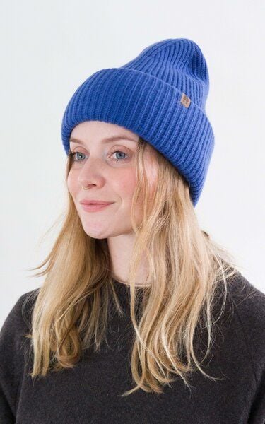 Kopyto PANDA - Große Flauschige Mütze aus 100% Merinowolle RWS-zertifiziert von Kopyto