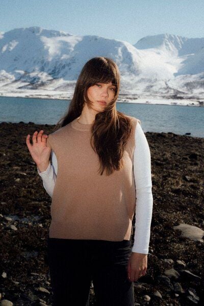 Kopyto PUMA - Pullunder Damen Weste aus Wolle 100% Merinowolle RWS von Kopyto