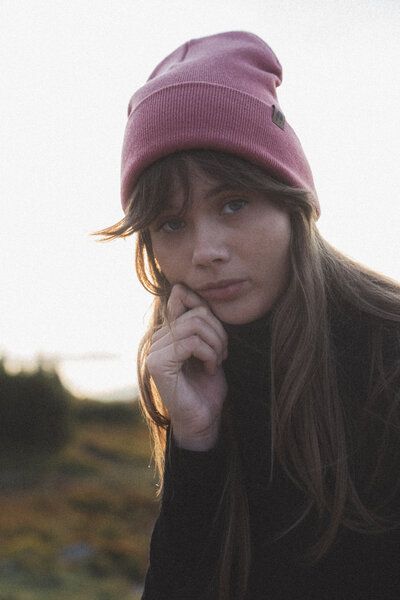 Kopyto WOLF - Beanie Klassische umschlagbare Mütze aus 100% Merinowolle RWS-zertifiziert von Kopyto