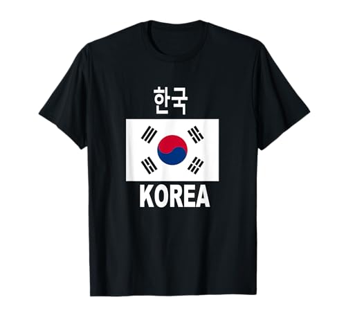 Korea Flagge Korea Flag Koreanische Flagge Damen Herren T-Shirt Korea Flagge Korea Flag Koreanische Flagge Damen Herren T-Shirt von Korea Flaggen Co.