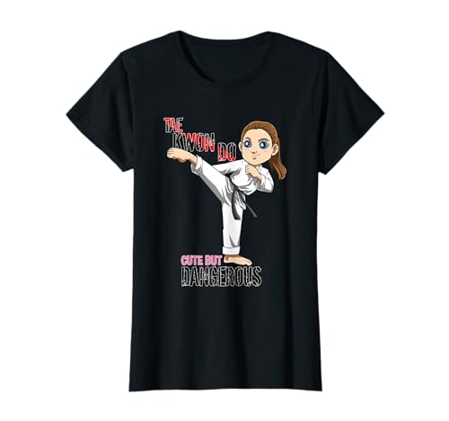 Taekwondo Mädchen T-Shirt Taekwondo Mädchen T-Shirt von Korea Taekwondo Mädchen T-Shirt