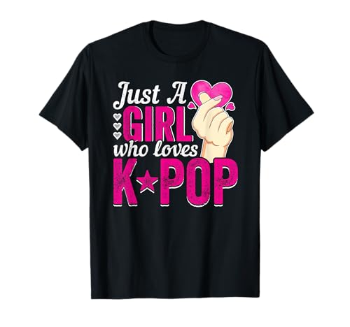 Nur EIN Mädchen, das Kpop liebt, Teenager-Mädchen, süßes K-Pop-Musik-Merch T-Shirt Nur EIN Mädchen, das Kpop liebt, Teenager-Mädchen, süßes K-Pop-Musik-Merch T-Shirt von Korean K-Pop Merchandise KuraKura Designs