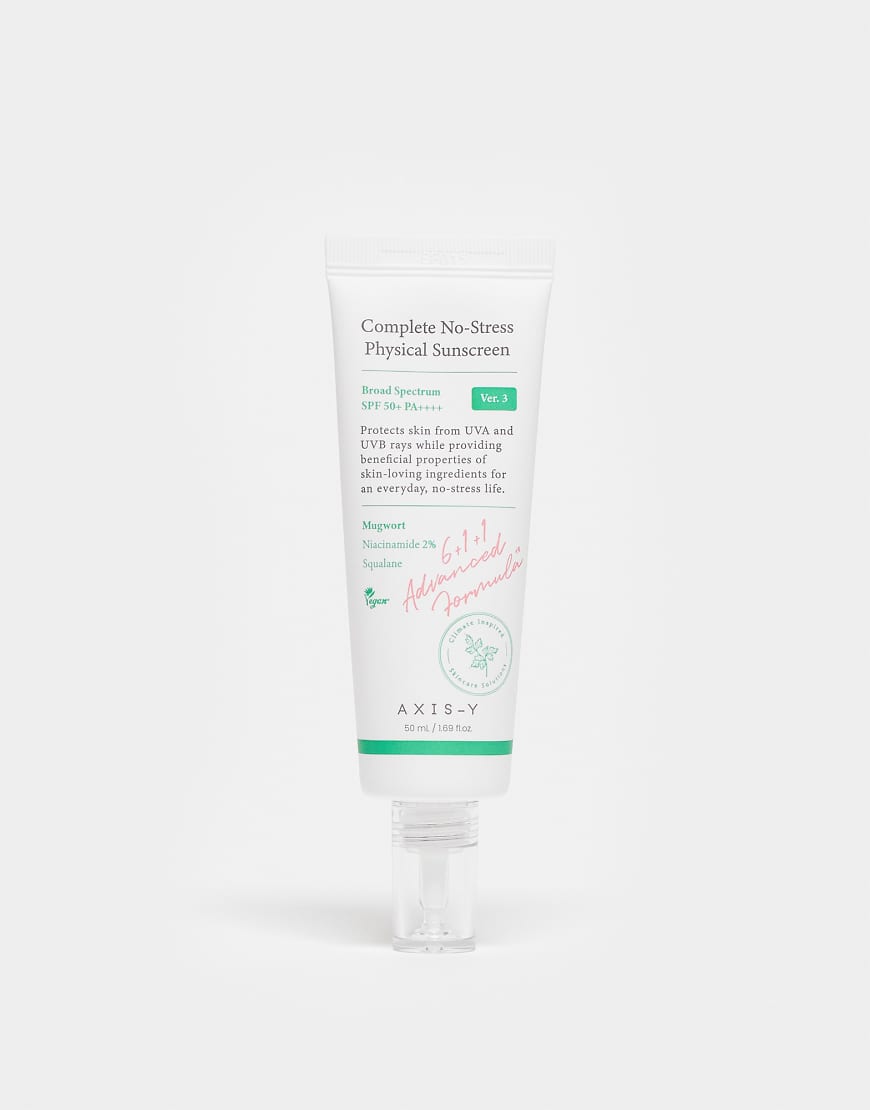 AXIS-Y - Complete No-Stress Physical SPF Sunscreen V.3 - Sonnenschutz, 50 ml-Keine Farbe von Korean Skincare