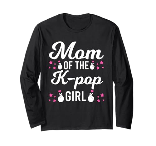 Mom der K-Pop-Mädchen-K-Pop-Mädchen Langarmshirt Mom der K-Pop-Mädchen-K-Pop-Mädchen Langarmshirt von Korean & K-Pop-Liebhaber-Geschenk