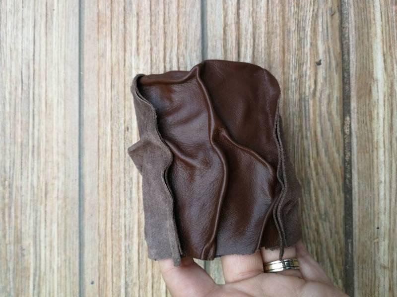 Braune Manschette Armband, Lederarmband, Echtes Erstklassige Leder von KorektLeatherGoods