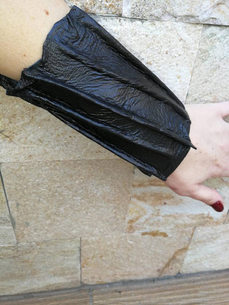 Schwarzes Leder Manschette Armband, Echtes Lederarmband von KorektLeatherGoods