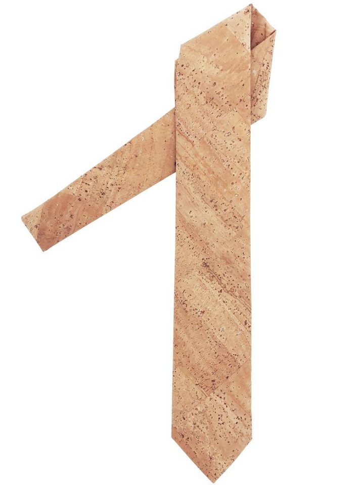 Kork-Deko.de Fliege Kork-Krawatte für Herren, Hergestellt in Portugal von Kork-Deko.de