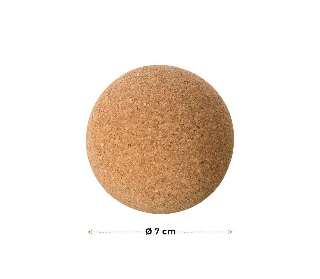 Kork-Deko.de Massageball Massageball 70mm große Faszienrolle aus Kork zur Massage Kork-Deko.de Massageball Massageball 70mm große Faszienrolle aus Kork zur Massage von Kork-Deko.de