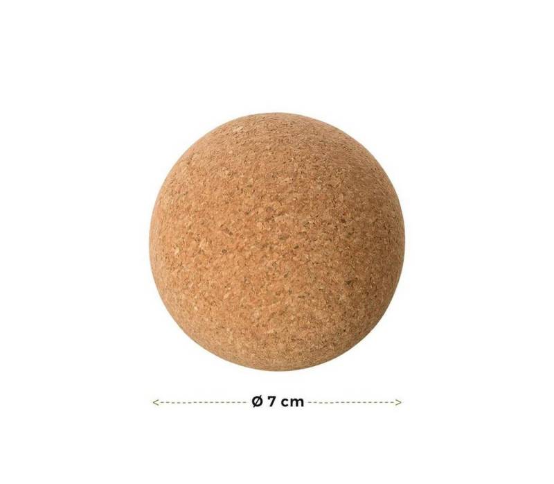Kork-Deko.de Massageball Massageball 70mm große Faszienrolle aus Kork zur Massage Kork-Deko.de Massageball Massageball 70mm große Faszienrolle aus Kork zur Massage von Kork-Deko.de
