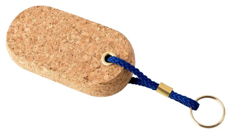 Kork-Deko.de Schlüsselanhänger Boots-Schlüsselanhänger aus Kork (schwimmfähig), Oval Kork-Deko.de Schlüsselanhänger Boots-Schlüsselanhänger aus Kork (schwimmfähig), Oval von Kork-Deko.de