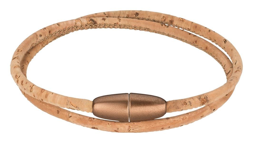 Kork-Deko.de Wickelarmband aus Korkstoff mit Magnetverschluss Kork-Deko.de Wickelarmband aus Korkstoff mit Magnetverschluss von Kork-Deko.de