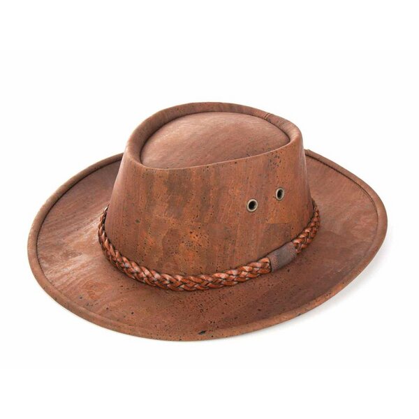 Kork-Deko Cowboyhut aus Korkstoff - beige oder braun (Korkhut, Hut aus Kork, Korkstoff) von Kork-Deko