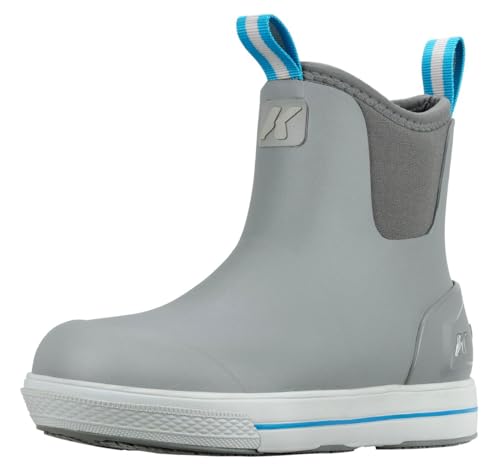 Korkers Damen Neo Flex Ankle Boot Rain Shoe, Neutralgrau, 38.5 EU von Korkers