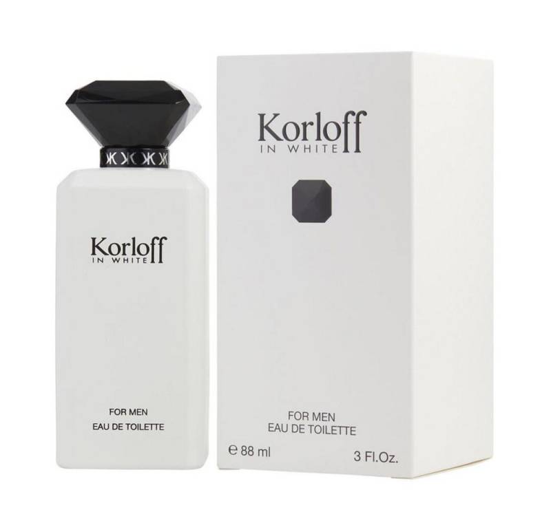 Korloff Eau de Toilette In White Eau de Toilette 88 ml für Männer von Korloff