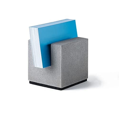 Korn Produkte Visitenkarten-Aufsteller/Visitenkartenhalter aus Beton, stilsichere Präsentation von Karten Korn Produkte Visitenkarten-Aufsteller/Visitenkartenhalter aus Beton, stilsichere Präsentation von Karten von Korn Produkte
