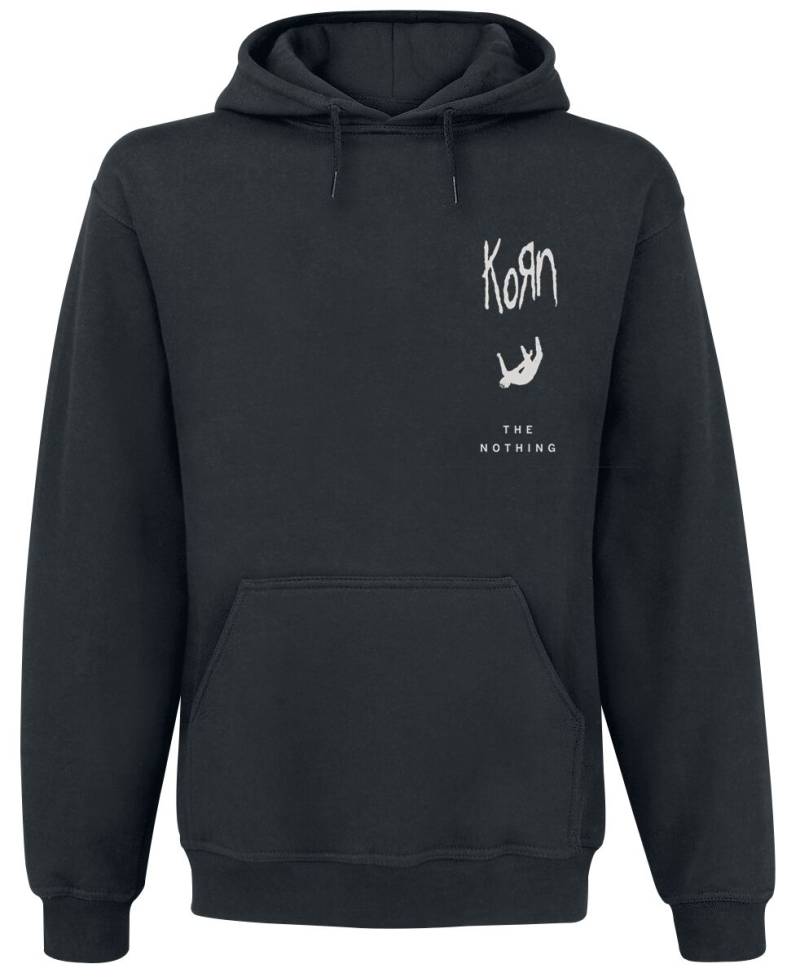 Korn Kapuzenpullover - Hangman - M bis XXL - für Männer - Größe M - schwarz  - Lizenziertes Merchandise! von Korn