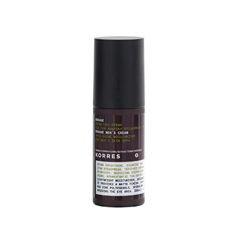 KORRES Borage Mattierende Feuchtigkeitscreme für Männer, SPF6, gegen Zeichen von Müdigkeit, silikon- & parabenfrei, vegan, 50 ml von KORRES