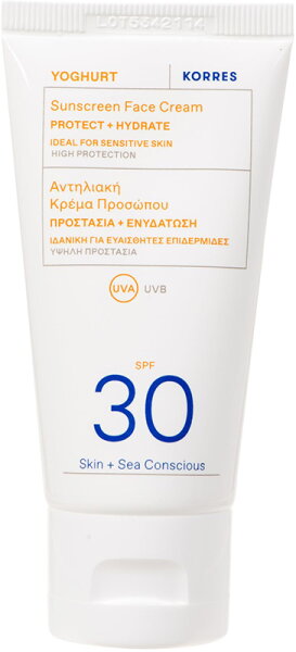 KORRES Yoghurt Sonnencreme für das Gesicht SPF30 50 ml von Korres