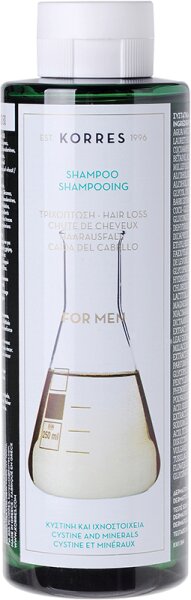 Korres Cystine & Minerals Shampoo gegen Haarausfall für Männer 250 ml von Korres