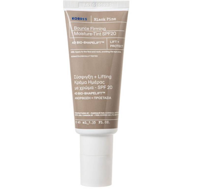 Korres Feuchtigkeitscreme BLACK PINE D BioShapeLift™ Straffende getönt, 40 ml von Korres