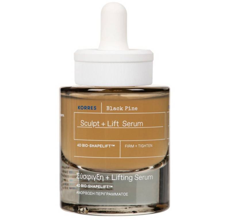 Korres Gesichtspflege BLACK PINE D Bio-ShapeLift™ Re-modellierendes und straffendes, 30 ml von Korres