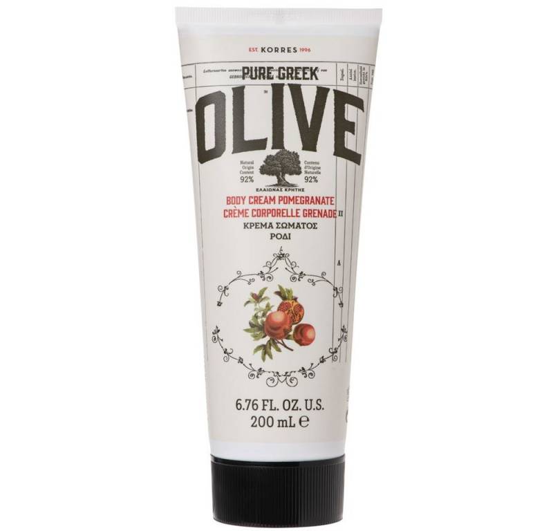 Korres Körpercreme OLIVE POMEGRANATE, Olivgrün, 200 ml von Korres