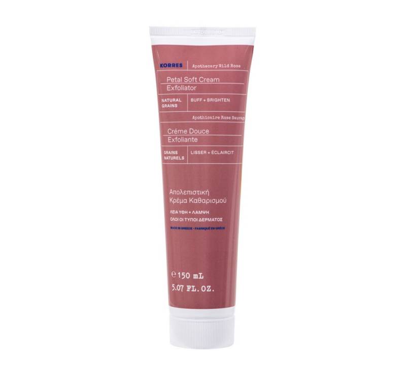 Korres Körperpflegemittel Apotheke Wildrosenblütenblatt Soft Cream Exfoliator 150ml von Korres