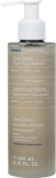 Korres Olympus Tea Detox-Reinigungscreme 200 ml von Korres