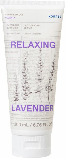 Korres Relaxing Lavender Körpermilch für die Nacht 200 ml von Korres