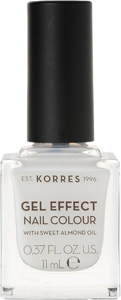 Korres Sweet Almond Nail Colour 02 Porcelain White 11 ml von Korres