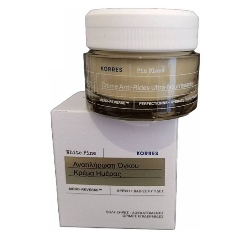 Korres Tagescreme White Pine Volume Replenishing Day Cream Very Dry 40ml von Korres