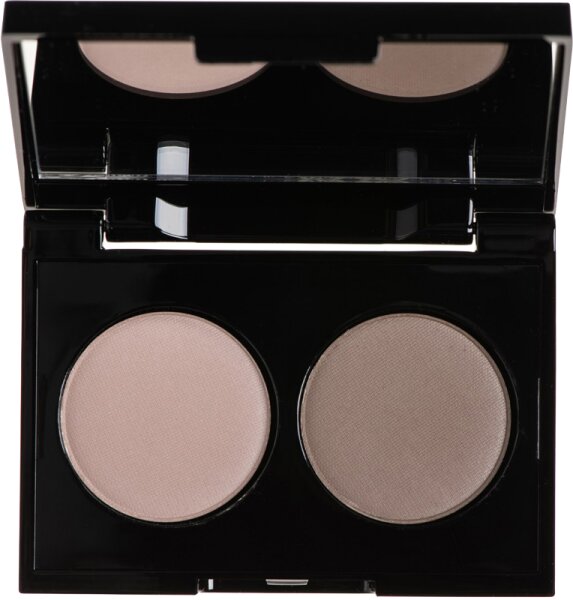 Korres Volcanic Minerals Velvet Dual Eyeshadow Palette Grey Taupe 38 von Korres