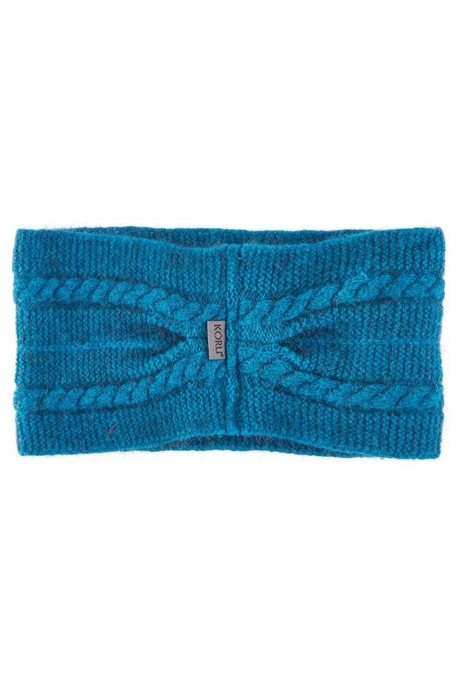 Koru Knitwear Stirnband Possum Merino Zopfmuster Stirnband aus der Possumhaarfaser Koru Knitwear Stirnband Possum Merino Zopfmuster Stirnband aus der Possumhaarfaser von Koru Knitwear
