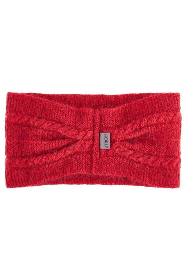 Koru Knitwear Stirnband Possum Merino Zopfmuster Stirnband aus der Possumhaarfaser Koru Knitwear Stirnband Possum Merino Zopfmuster Stirnband aus der Possumhaarfaser von Koru Knitwear