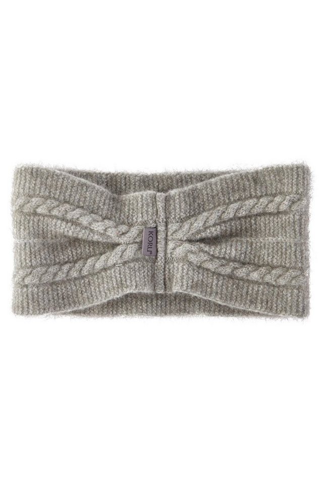 Koru Knitwear Stirnband Possum Merino Zopfmuster Stirnband aus der Possumhaarfaser Koru Knitwear Stirnband Possum Merino Zopfmuster Stirnband aus der Possumhaarfaser von Koru Knitwear