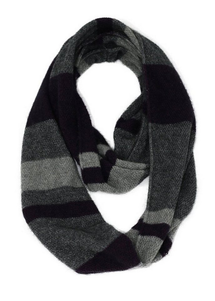 Koru Knitwear Strickschal Possum Merino Farbblockschal Loop aus der Possumhaarfaser, Feinschrickschal Koru Knitwear Strickschal Possum Merino Farbblockschal Loop aus der Possumhaarfaser, Feinschrickschal von Koru Knitwear