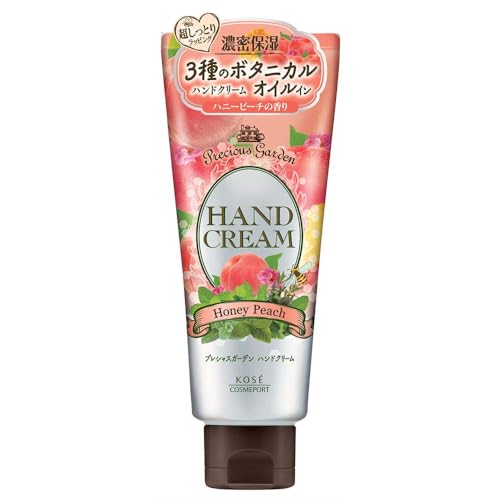 Kose Cosmeport Precious Garden Hand Cream 70g - Honey Peach (Green Tea Set) von Kose